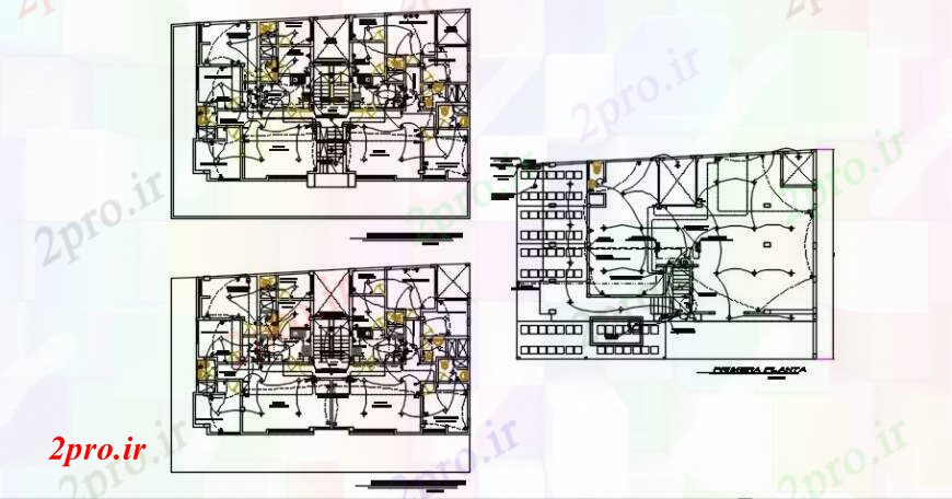 دانلود نقشه طراحی داخلی  د طراحی از خانه طرحی های الکتریکی   خودرو (کد91812)