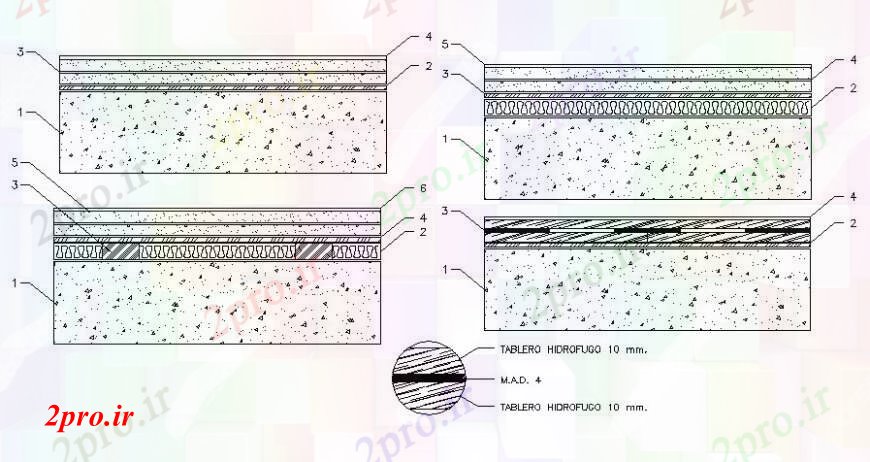 دانلود نقشه جزئیات ساخت و ساز طراحی  دو بعدی  اتصال آب   خودرو (کد91964)