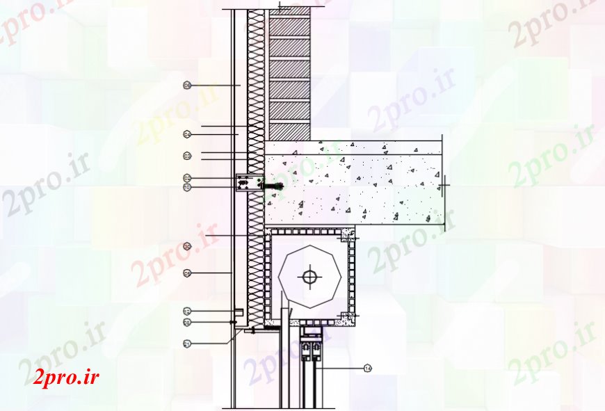 دانلود نقشه جزئیات طراحی در و پنجره  قاب های پنجره چوبی و ساختار نصب و راه اندازی جزئیات (کد92051)