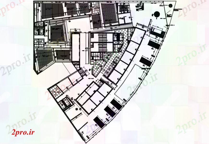 دانلود نقشه طراحی جزئیات ساختار ساختار سقف های چوبی و ساخت و ساز جزئیات 37 در 39 متر (کد92060)
