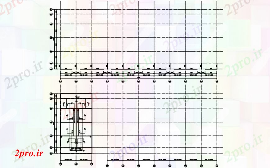 دانلود نقشه طراحی جزئیات ساختار جزئیات طرحی ساختار طراحی از آپارتمان   تک دان ساخت (کد92086)