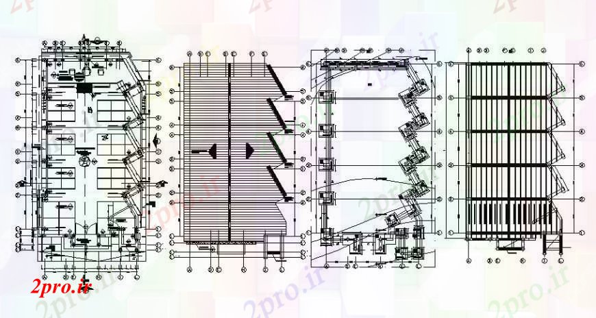 دانلود نقشه برنامه ریزی شهری طراحی  دو بعدی  از مسیر معماری طرحی   خودرو (کد92263)