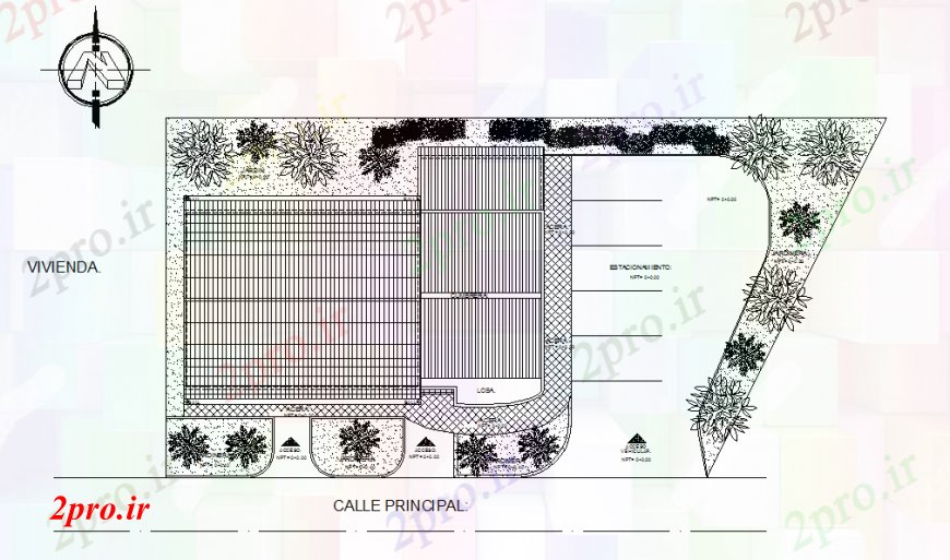 دانلود نقشه باغ ساختار باغ محوطه سازی خصوصی و طرحی های 28 در 41 متر (کد92363)