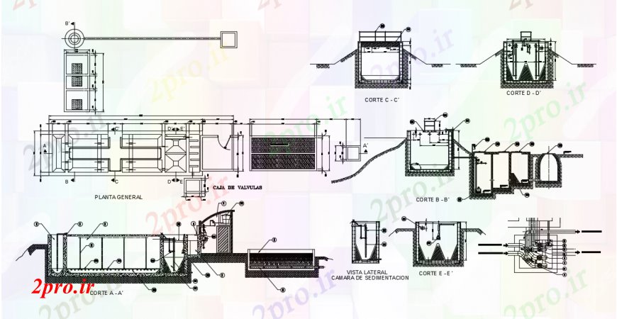 دانلود نقشه کارخانه صنعتی  ، کارگاه طراحی  دو بعدی  از امکانات  پردازش خودکار  (کد92715)