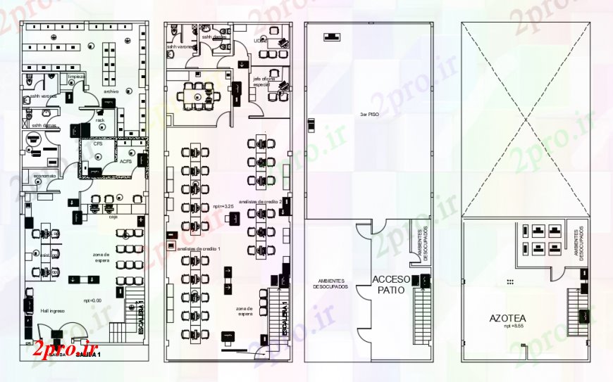 دانلود نقشه مسکونی ، ویلایی ، آپارتمان طراحی دو بعدی ویلای امنیتی نما خودرو 8 در 21 متر (کد92787)