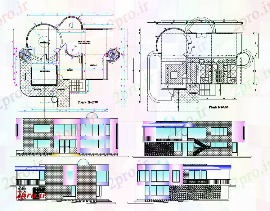 دانلود نقشه حمام مستر طراحی  دو بعدی  از اتاق پانسمان   خودرو (کد93048)