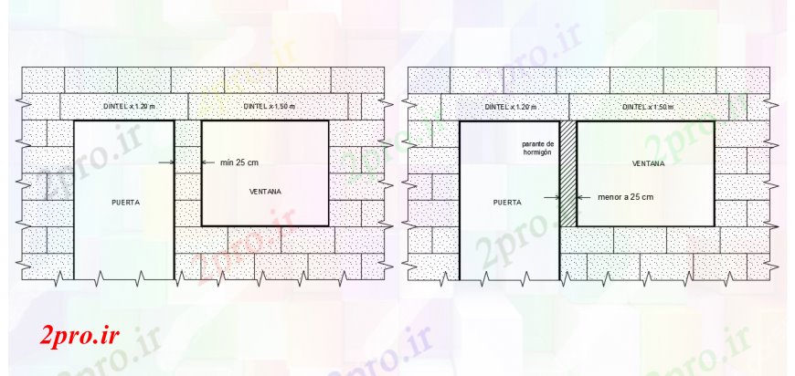 دانلود نقشه جزئیات طراحی در و پنجره  طراحی  دو بعدی  پنجره نما   خودرو (کد93239)