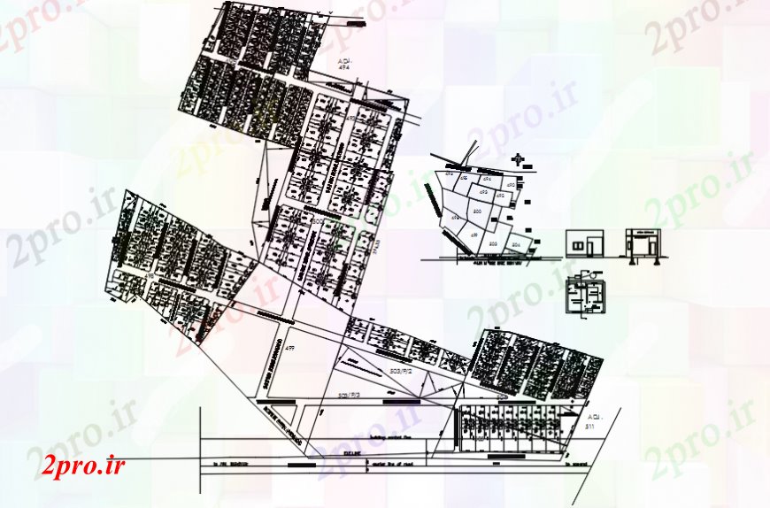 دانلود نقشه طراحی جزئیات ساختار طرحی جزئیات مقطعی از نمای ساختمان (کد93406)
