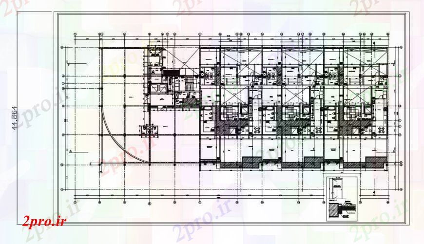 دانلود نقشه مسکونی  ، ویلایی ، آپارتمان  طراحی  دو بعدی  نظر نما تخت   خودرو (کد93530)