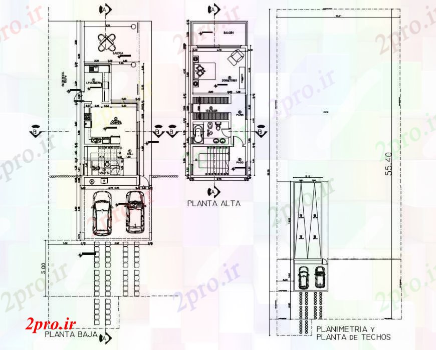 دانلود نقشه مسکونی  ، ویلایی ، آپارتمان  طراحی  دو بعدی  از پروژه مسکن   (کد93567)