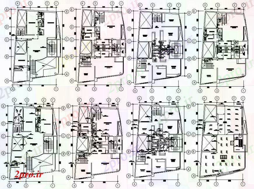 دانلود نقشه جزئیات لوله کشی طراحی طرحی نصب و راه اندازی لوله کشی 8 در 17 متر (کد93583)