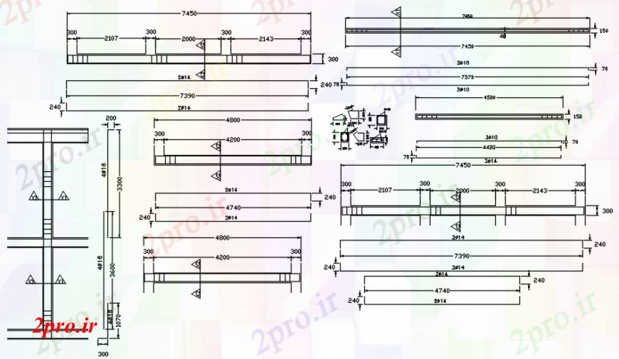 دانلود نقشه جزئیات ستون   نقشه سازه جزئیات پرتو ستون   اتوکد (کد93634)