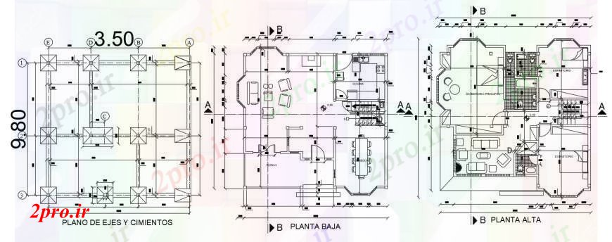 دانلود نقشه مسکونی  ، ویلایی ، آپارتمان  طراحی  دو بعدی  ورق دستور  اتوکد (کد93734)