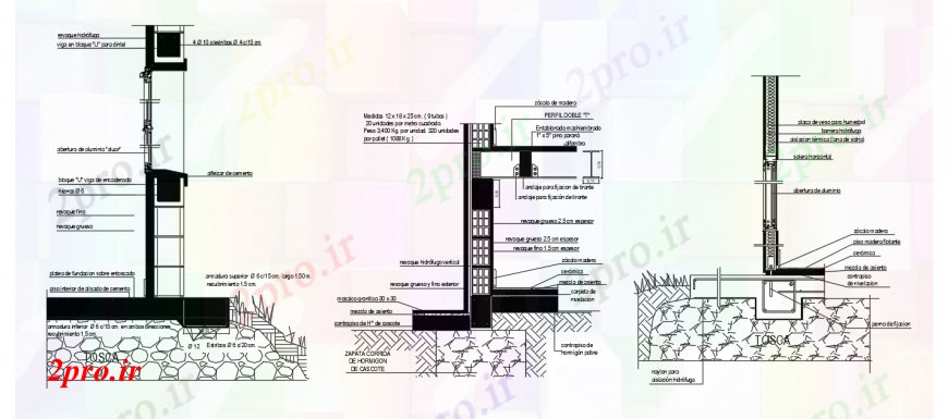 دانلود نقشه جزئیات ساخت و ساز طراحی  دو بعدی  گسترش  اتوکد خوشه (کد93814)