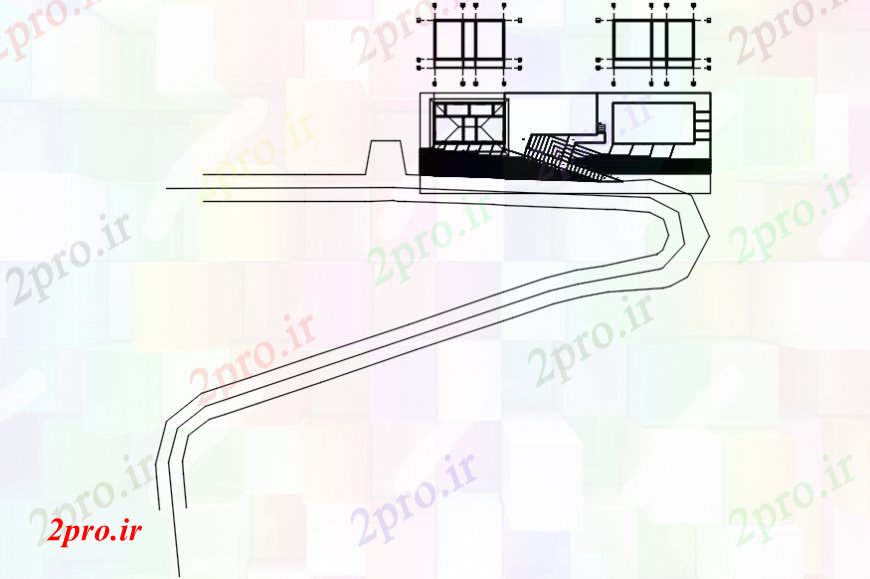 دانلود نقشه طراحی جزئیات ساختار  ساخت و ساز (بخشی) (کد93925)