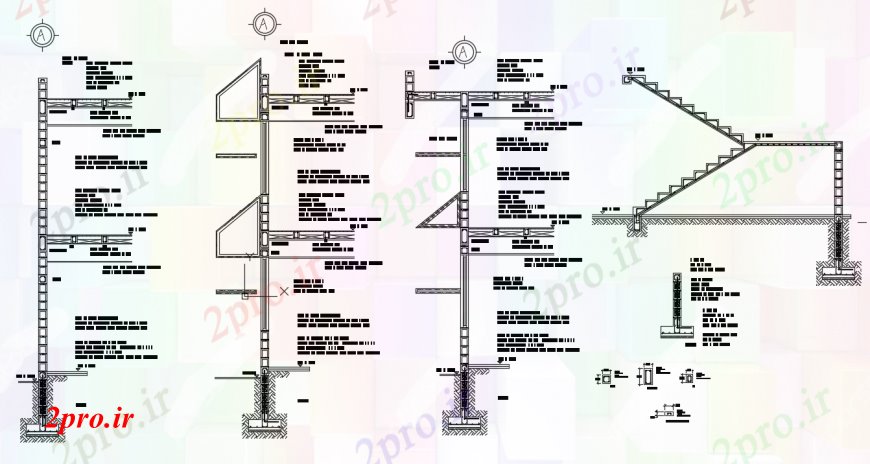 دانلود نقشه جزئیات ساخت و ساز طراحی  دو بعدی  از کورتس   خودرو (کد93992)