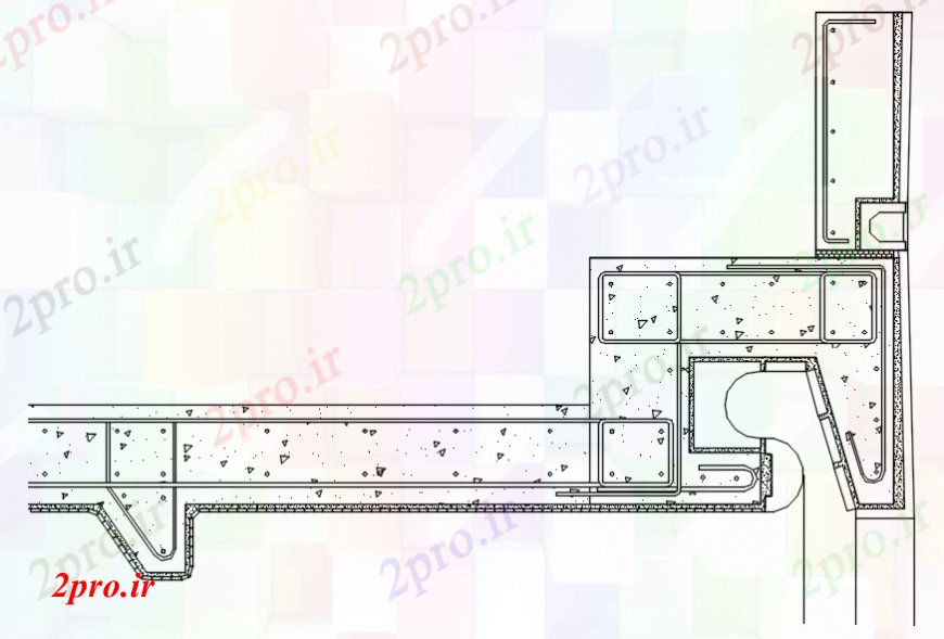 دانلود نقشه طراحی جزئیات ساختار مرز دیوار  ساخت و ساز طراحی جزئیات (کد94283)