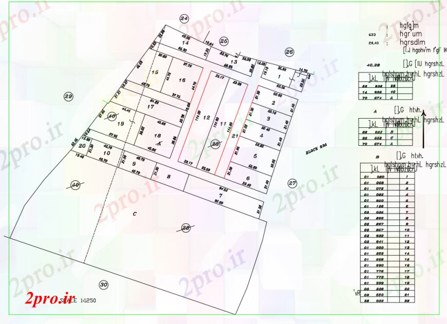 دانلود نقشه برنامه ریزی شهری طراحی شهرستان برنامه ریزی دراز کردن (کد94908)