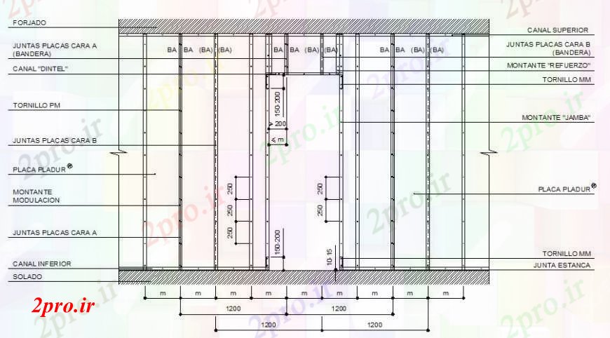 دانلود نقشه جزئیات لوله کشی کانال بخش، ساختار و سیستم آبیاری جزئیات (کد95128)