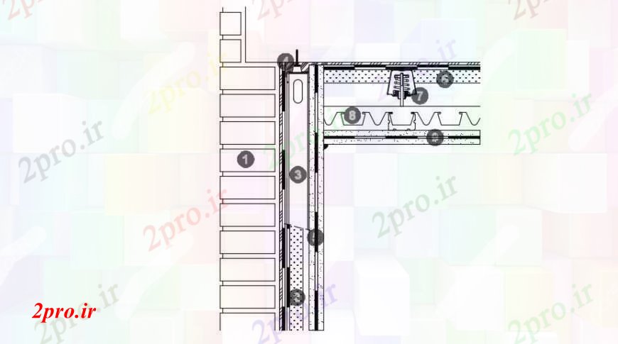 دانلود نقشه طراحی جزئیات ساختار قاب درب آکوستیک طراحی و طراحی نصب و راه اندازی جزئیات  (کد95219)