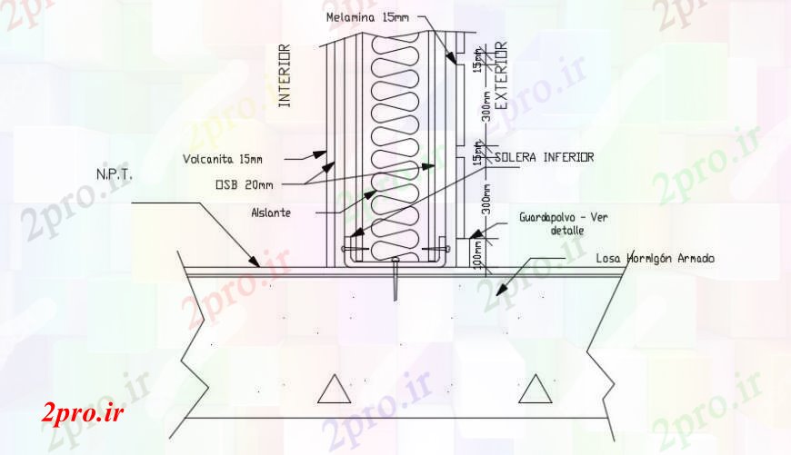 دانلود نقشه طراحی جزئیات ساختار بخش سقف فلزی و ساخت و ساز طراحی جزئیات  (کد95247)