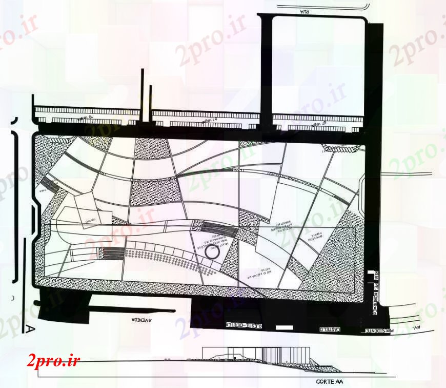 دانلود نقشه مسکونی  ، ویلایی ، آپارتمان  طراحی  دو بعدی  زخم خالص   اتوکد (کد95291)