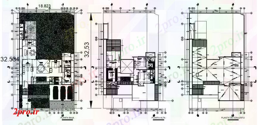 دانلود نقشه مسکونی  ، ویلایی ، آپارتمان   دو بعدی  طراحی کف خانه مبله در   اتوکد (کد95488)