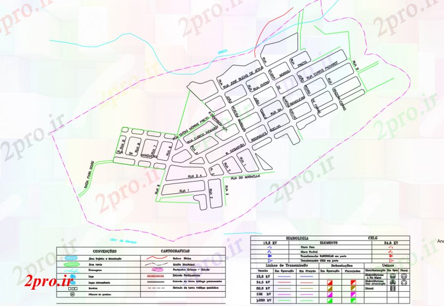 دانلود نقشه برنامه ریزی شهری دولت شهر و برنامه ریزی نقشه دراز کردن جزئیات (کد95503)