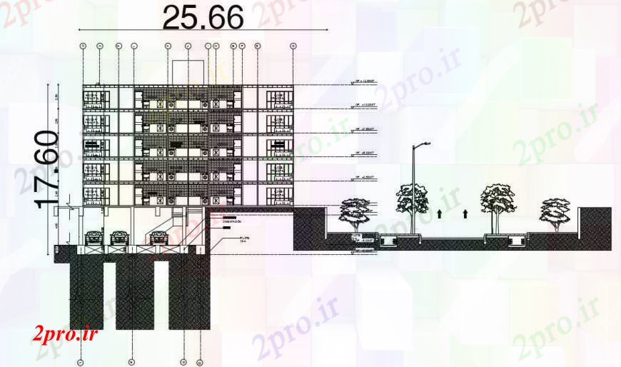 دانلود نقشه مسکونی  ، ویلایی ، آپارتمان  طراحی جزئیات آپارتمان   بخش  دو بعدی  اتوکد (کد95554)