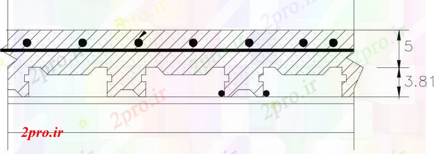 دانلود نقشه بلوک ، آرام ، نماد  جزئیات بخشی از یک  قاب پنجره (کد95593)