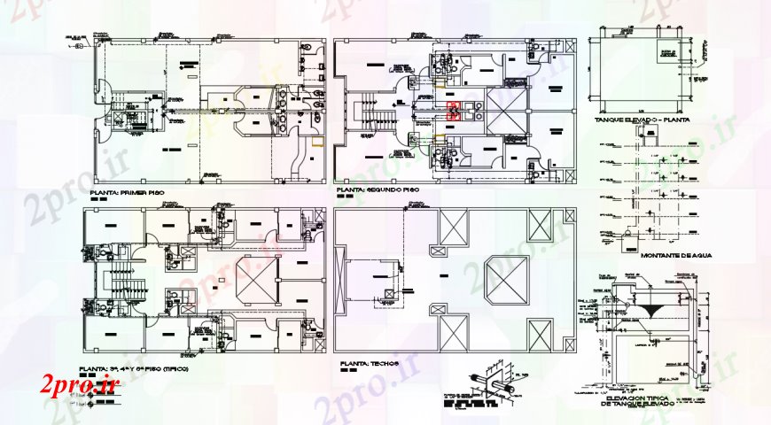 دانلود نقشه حمام مستر امکانات بهداشتی طرحی و جزئیات نصب و راه اندازی برای آپارتمان   ساخت و ساز (کد95615)