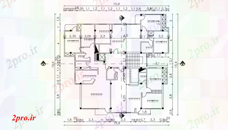 دانلود نقشه طراحی جزئیات ساختار فریم کف جزئیات طراحی برای اولین بار در آپارتمان   ساخت و ساز (کد95634)