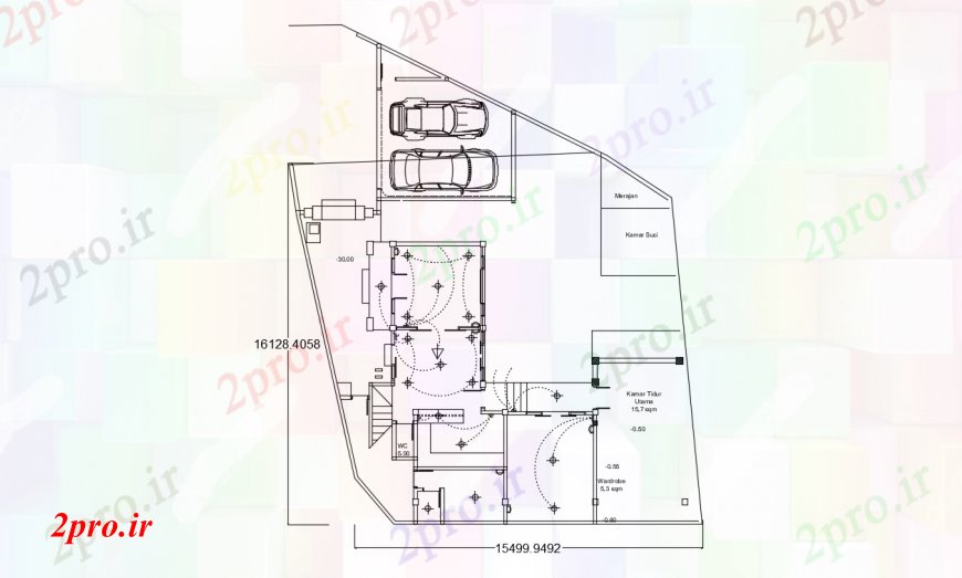 دانلود نقشه مسکونی  ، ویلایی ، آپارتمان  Galih طراحی خانه طراحی جزئیات  (کد95771)