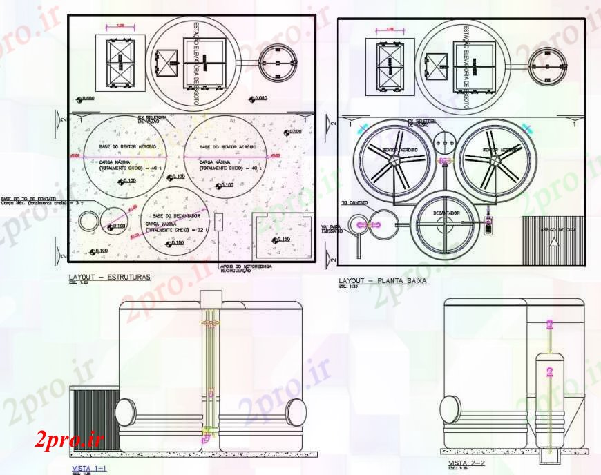 دانلود نقشه جزئیات ساخت و ساز طراحی  دو بعدی  از ساخت و ساز طرحی پانل  (کد95869)