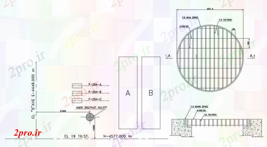 دانلود نقشه طراحی جزئیات ساختار بخش بلوک دیوار ها و ساخت و ساز طراحی جزئیات  (کد95946)