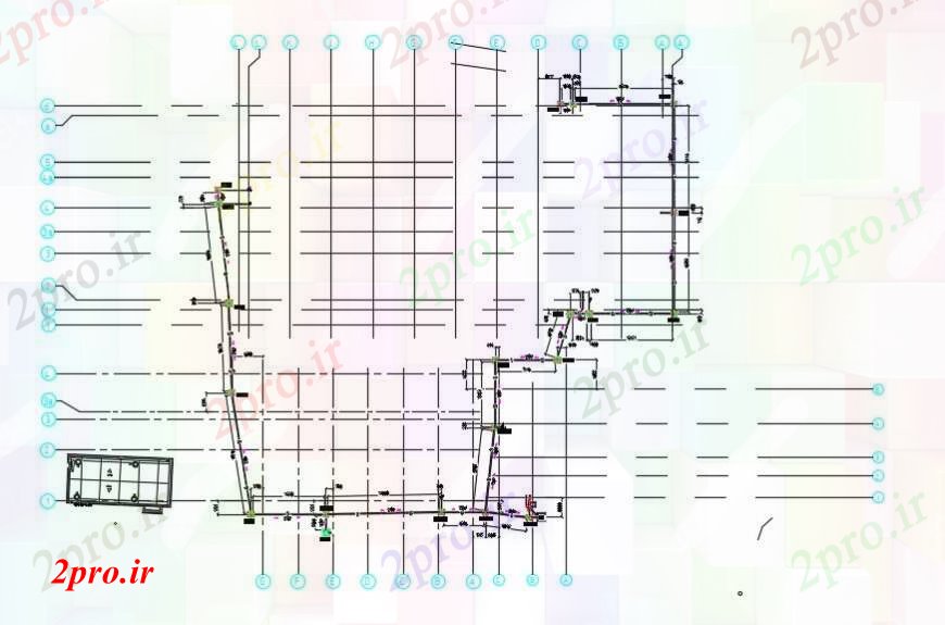 دانلود نقشه طراحی جزئیات ساختار طرحی گودال فاضلاب   (کد96096)