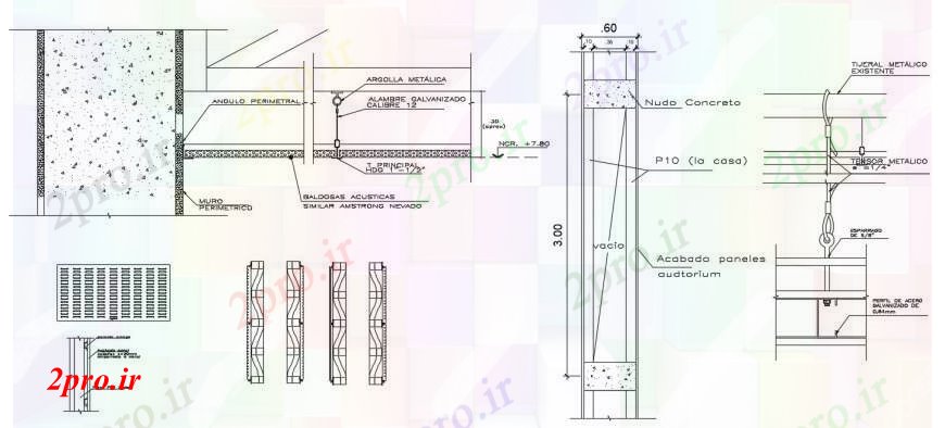 دانلود نقشه جزئیات طراحی در و پنجره  قاب های چوبی درب و نصب و راه اندازی (کد96924)