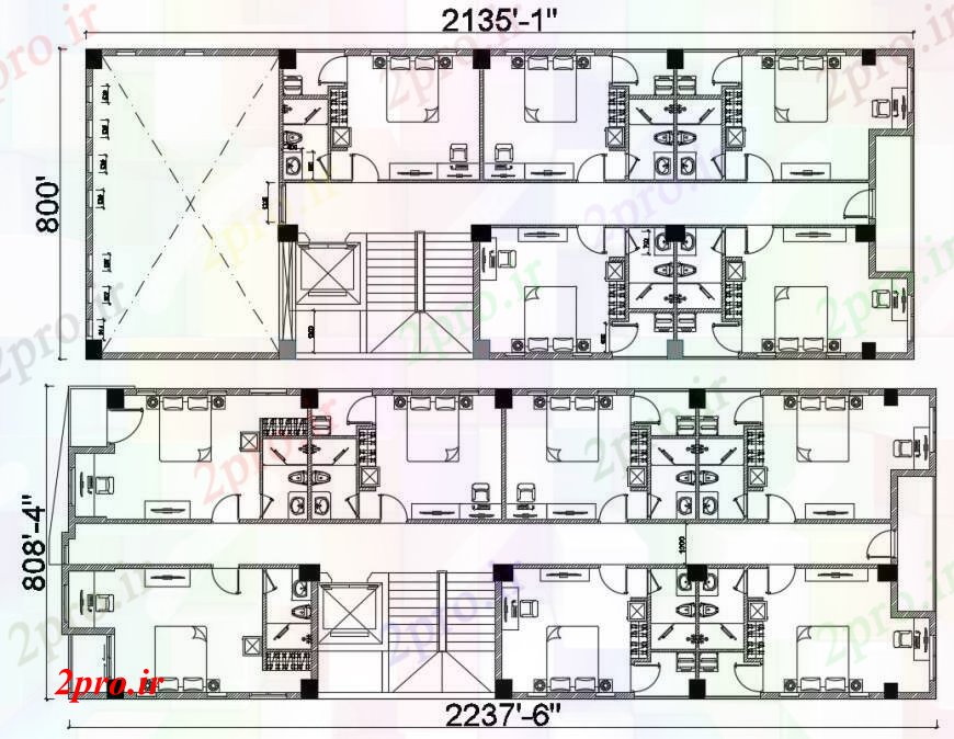 دانلود نقشه مسکونی  ، ویلایی ، آپارتمان  طراحی  دو بعدی  آپارتمان    اتوکد قوس (کد97244)