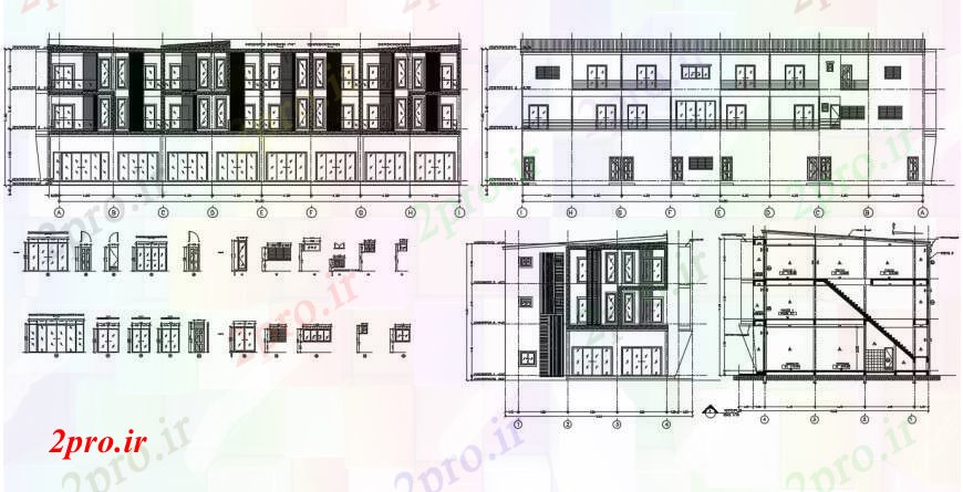 دانلود نقشه مسکونی  ، ویلایی ، آپارتمان  طاق آپارتمان     (کد97246)