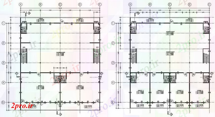 دانلود نقشه مسکونی  ، ویلایی ، آپارتمان  طاق آپارتمان    نما اتوکد (کد97250)