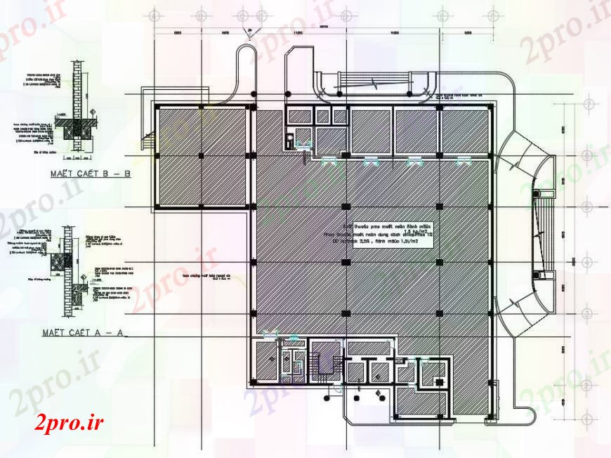 دانلود نقشه جزئیات لوله کشی دو بعدی طراحی از طرحی ساختمان لوله کشی اتوکد 37 در 39 متر (کد97704)