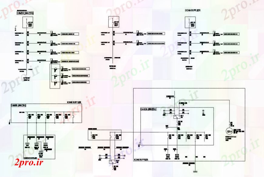 دانلود نقشه طراحی داخلی سرب برق الکتریکیجزئیات (کد97719)