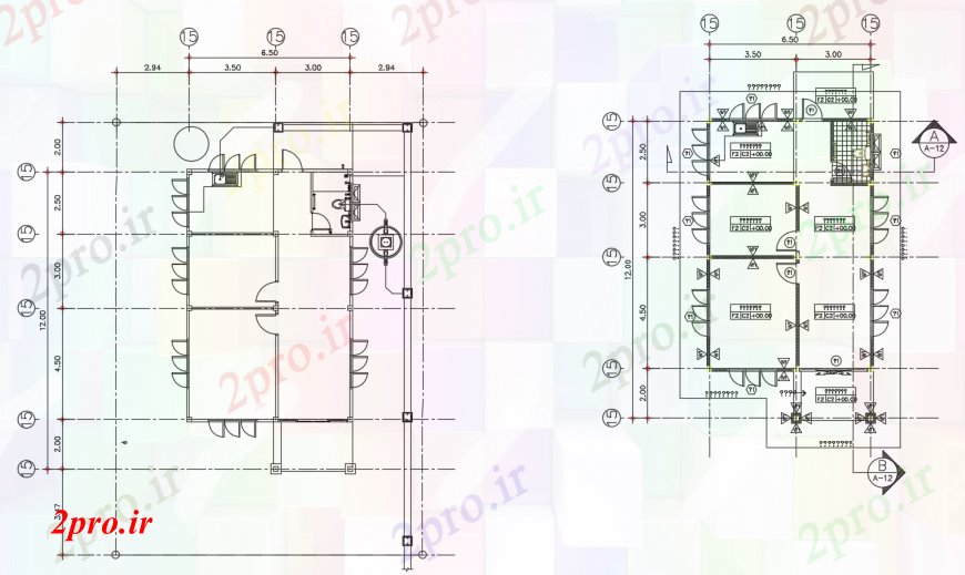 دانلود نقشه مسکونی  ، ویلایی ، آپارتمان  طراحی  دو بعدی  خانه KABANA  (کد97972)