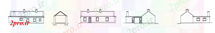 دانلود نقشه مسکونی  ، ویلایی ، آپارتمان  طراحی  دو بعدی  طرحی خانه  اتوکد نما (کد98034)