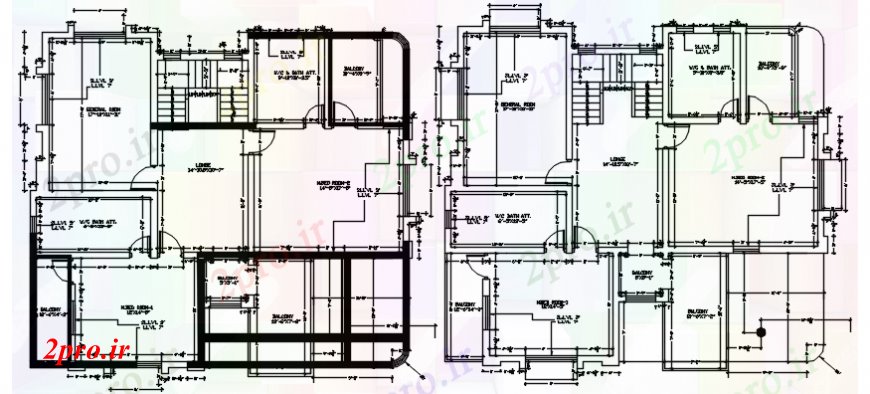 دانلود نقشه مسکونی  ، ویلایی ، آپارتمان  زمین و اولین طرحی توزیع کف ویلا مسکونی (کد98152)