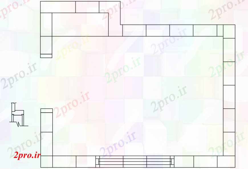 دانلود نقشه طراحی مبلمان آشپزخانه میز جزئیات طرحی فریم عمومی برای خانه  آشپزخانه طراحی جزئیات  (کد98491)