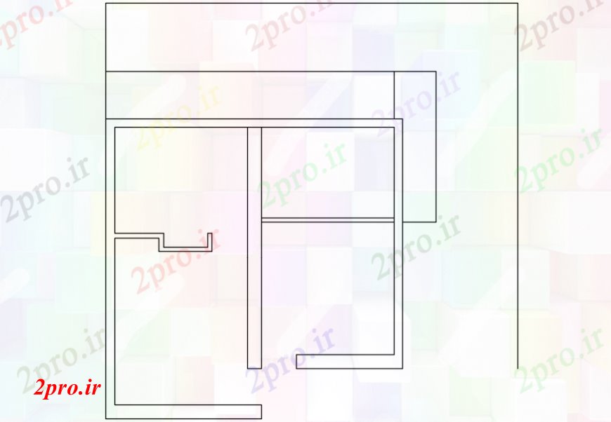 دانلود نقشه طراحی جزئیات ساختار زمین معمولی فریم طرح (کد98773)