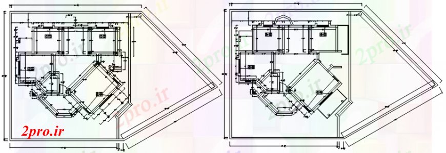 دانلود نقشه مسکونی ، ویلایی ، آپارتمان یک خانواده مجلس طراحی visnagar و طرحی فریم طراحی جزئیات 47 در 55 متر (کد98785)