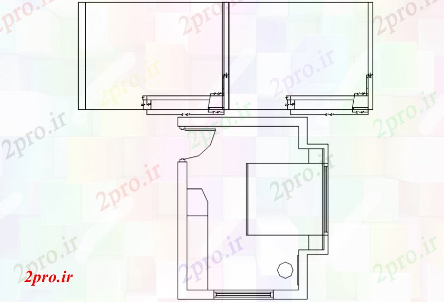 دانلود نقشه حمام مستر خانه مشترک طرحی اتاق خواب طرحی های (کد98827)