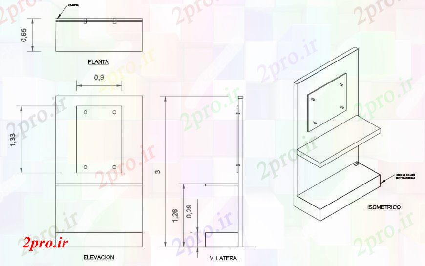 دانلود نقشه بلوک مبلمان مبلمان های مختلف Bloks در طراحی جزئیات نما (کد99097)